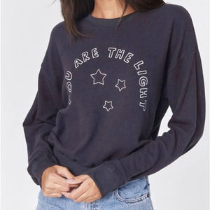 Spiritual Gangster You Are The Light Malibu Crewneck Sweater